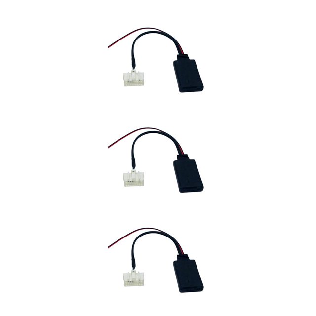 Riwesomey Adaptador de música Suministros para automóviles Cable de audio Accesorios para vehículos Componentes automotrices Pieza reemplazada Type1 NO1