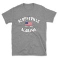 thumbnail image 1 of Albertville Alabama Patriot Men's Cotton T-Shirt, 1 of 1