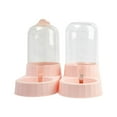 thumbnail image 3 of Alimentador Automático para mascotas Yuyangstore comedero para gatos rosa dispensador de comida, 3 of 8