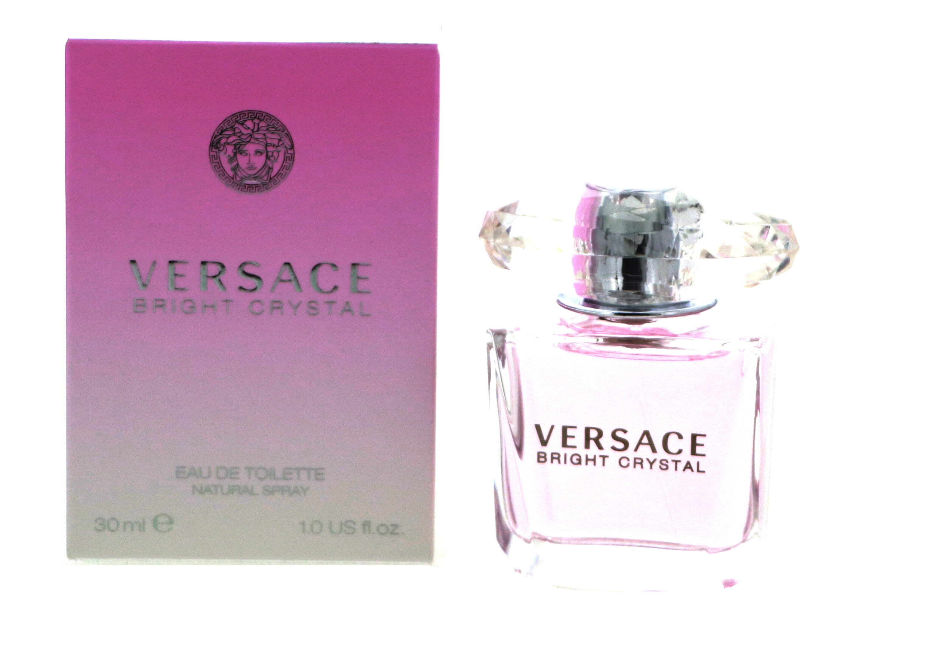 Versace Bright Crystal Eau de Toilette for Women, 1.0 oz Spray
