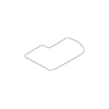 Genuine OE Kia Console Mat - 84627-B2AA0