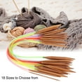 thumbnail image 1 of Bamboo Knitting  Set Circular Knitting  Double Pointed Sweater  Weaving Tools Knitting Kits With Colorful Plastic Tube, 1 of 8