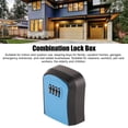 thumbnail image 3 of Combination Lock Box Key Lock Box Combination Lock Box Wall Mounted Waterproof Lock Box Inside And Outside Key Storage Box Combination Padlocks, 3 of 7