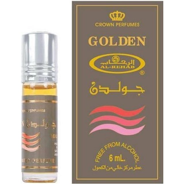Aceite de perfume Al-Rehab Golden, 6 ml