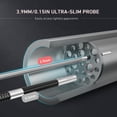 thumbnail image 2 of Ralcam Endoscópio Industrial Articulado de 3.9mm, Câmera de Inspeção HD de 5 Polegadas com Luz, Câmera com Fibra Óptica Flexível em Aço Inoxidável 0,15 pol – Ferramenta Automotiva Mecânica, 2 of 8