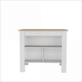 thumbnail image 2 of Kitchen Island with 2-Tier Shelf, 40" Wide Worktop | Modern | Medium (40-55in), 2 of 7