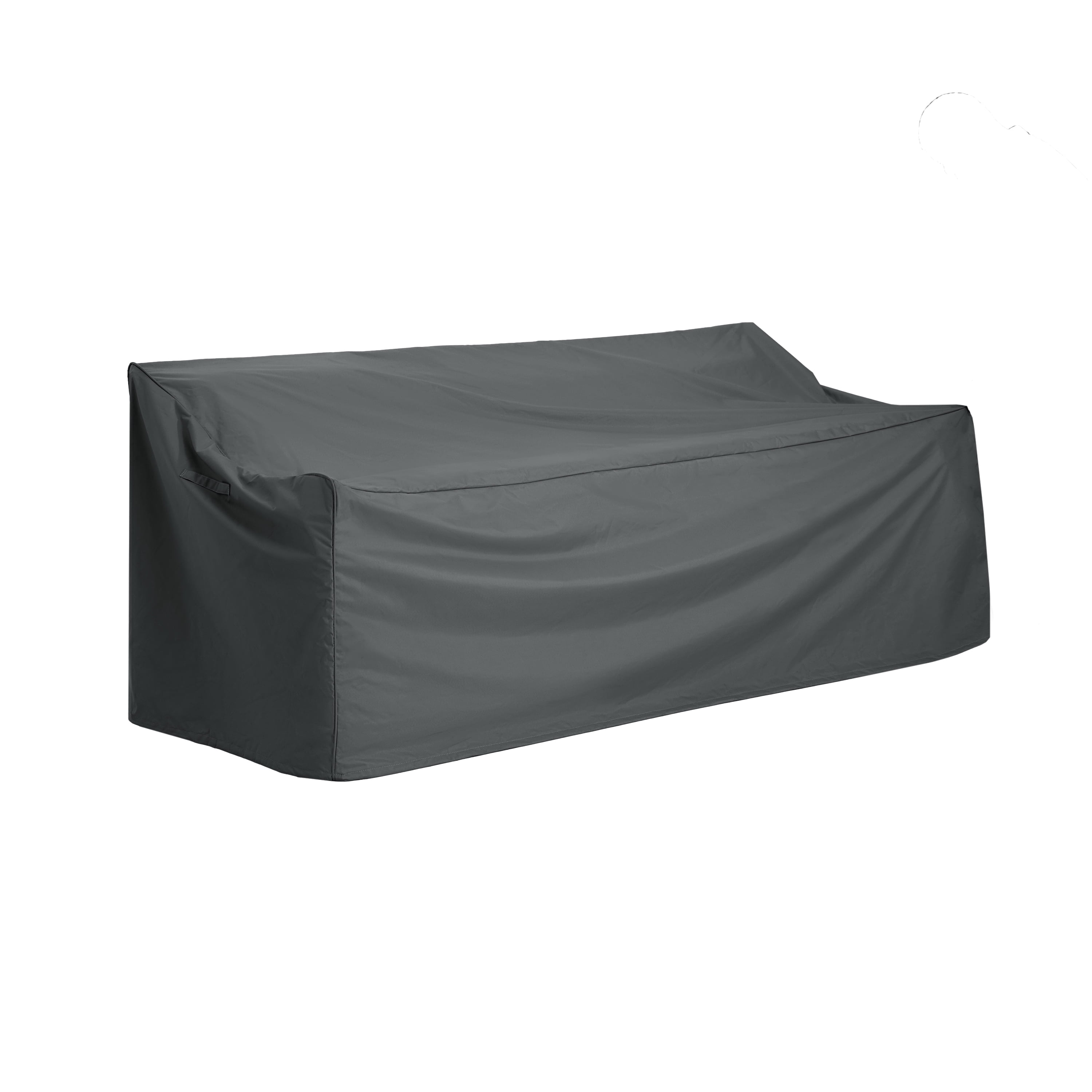 Outdoor 3 Seater Sofa Cover for Patio Furniture Protection, Dark Gray