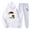 White, variant on TIMIFIS Men's Tracksuits Hoodie Sweat Suits 2 Piece Set Casual Athletic Jogging Sweatsuits Fall Winter Sports Long Sleeve Pullover Suit Set - Spring/Summer