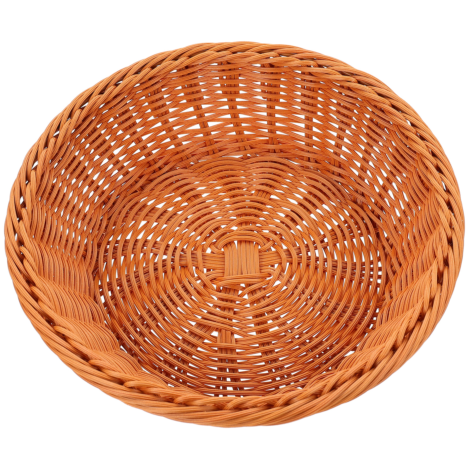 Basket Fruit Bread Storage Tray Rattan Bowl Woven Serving Wickersnack