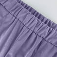 thumbnail image 5 of Susanny Joggers Pants for Women Elastic Waist Drawstring with Pockets Straight Leg Corduroy Petite Pants Petite Fall Lounge Pants Cute Comfortable Trousers Purple 2XL, 5 of 5