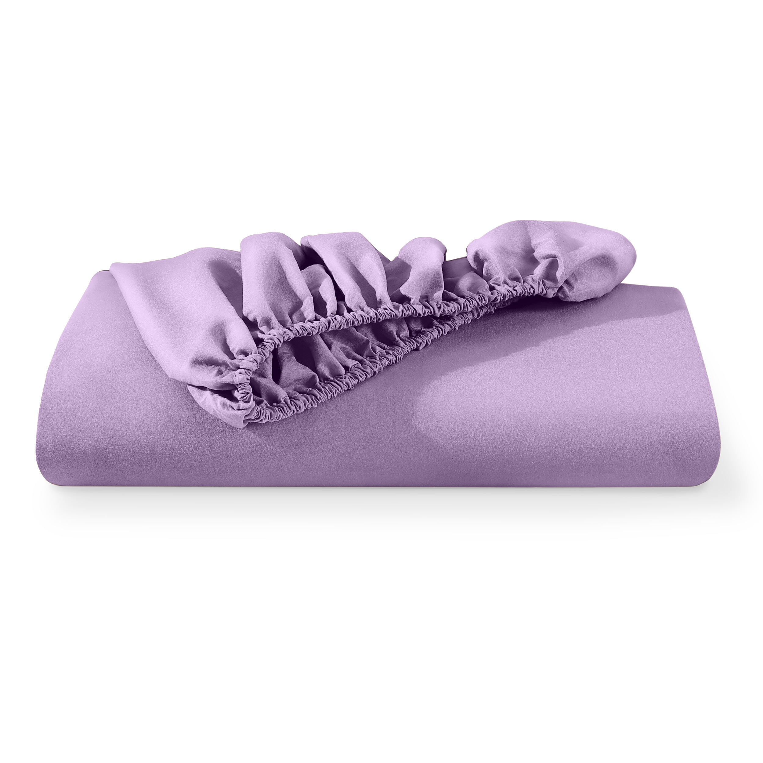 Bare Home Luxury 1800 Collection Fitted Sheet, Ultra-Soft, Deep Pocket, King, Lavender