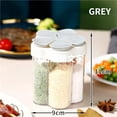 thumbnail image 1 of 2 Pcs Seasoning Jar Plastic ContainerSeasoning Bottle Spice Organizer Outdoor Camping Seasonins Containers Kitchen Gadget Sets, 1 of 8
