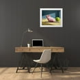 thumbnail image 3 of Heffernan, Lucia 18x15 White Modern Wood Framed Museum Art Print Titled - Yoga With Friends, 3 of 4