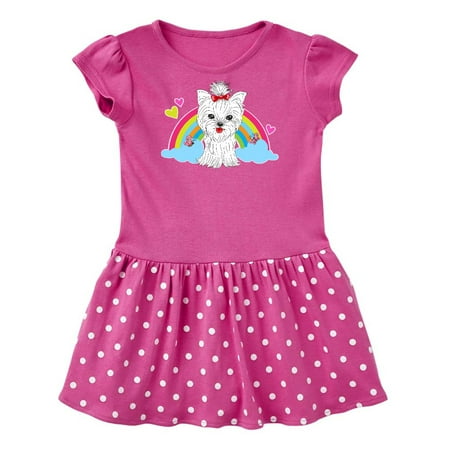 

Inktastic Yorkshire Terrier Cute Yorkie Gift Baby Girl Dress