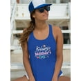 thumbnail image 2 of Mothers Day Scribble Letter Racerback Tank Women -Image by Shutterstock, Female x-Large, 2 of 4