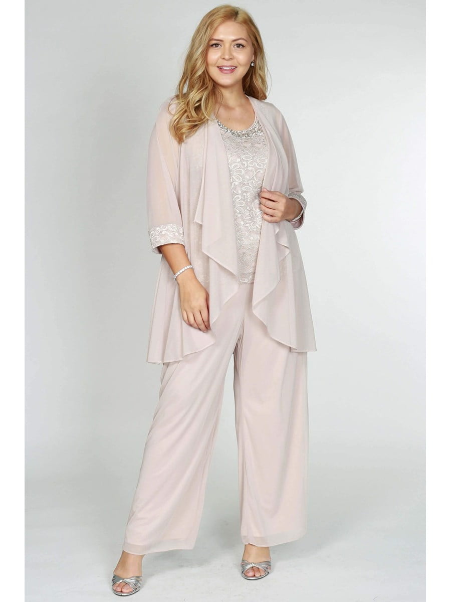 rm richards plus size pant suits