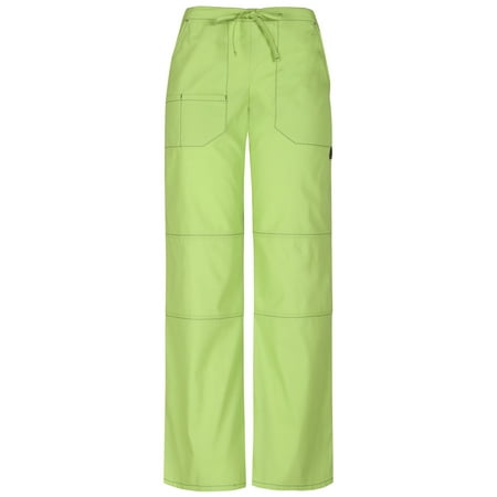Simply Basic Lime Sorbet Solid Petite Scrub Pant