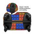 thumbnail image 2 of Fotbe Colorful Building Blocks A Funda Protectora para Equipaje, Antirrayones y Resistente a la Suciedad, Compatible con Maletas de 18 a 32 Pulgadas-X-Large, 2 of 7