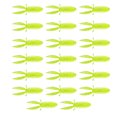 thumbnail image 1 of Shengyu 20Pcs Sinking Shrimp Multi-node Mini Soft Flexible PVC Fishing Lure Mixed Colors Baits Tackle Sea Tools Craws Set 01 02, 1 of 6
