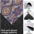 thumbnail image 3 of Multicolor Ethnic Geometric Pattern (4) Kitchen Rugs Sets Of 3,Kitchen Runner Rugs Non Skid Washable,Decorative Kitchen Floor Mats for Kitchen,Sink,Laundry,17"x30"+ 17"x47" + 17"x59", 3 of 6
