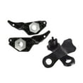 thumbnail image 2 of Furulu 4Pcs Black Car Headlight Repair Bracket For BMW E60 E61 525i 530i 540i 545i 550i, 2 of 5