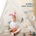 thumbnail image 3 of Carpa en forma de tipi Wilwolfer Kids para niñas o niños con funda de transporte, 3 of 7