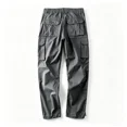 thumbnail image 4 of Big & Tall Straight Stretch Cargo Pants Four Utility Pockets Daily Work Pants S-XXL, 4 of 8