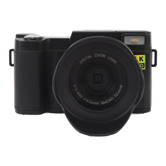 Cámara Digital 4K Para Fotografía, Cámara Digital Inteligente De 48MP, Zoom De 16x Con Pantalla Abatible Antivibración De 3 Pulgadas, Función De Embellecimiento Facial De