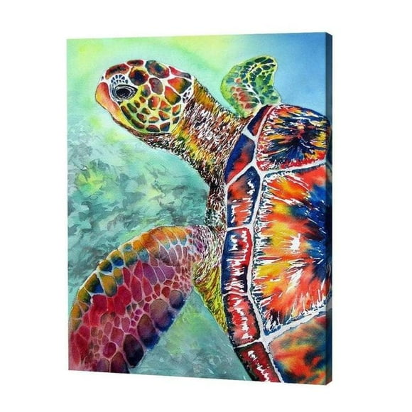 Sea Turtle Paint By Numbers