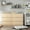 Brown, variant on Kadyn Bedroom Dresser with Rounded Corner and Smooth Bottom Slide Rail, Chest of Drawers with Top Board 200LB and Drawer 44LB Capacity for Bedroom, Living Room, White