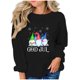 thumbnail image 1 of Navidad moda mujer casual manga larga impreso damas sudaderas tops Pompotops gfhjh10357, 1 of 5