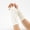 White, variant on Vorkoi Knitted Fingerless Gloves for Women Winter Thumbhole Wrist Warmer Men Crochet Arm Warmers Hand Mittens