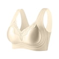 thumbnail image 2 of FNFYFH Wireless Support Bra Womne Full Coverage Padded Push Up Bras Comfortable Seamless Bralettes No Underwire, 2 of 6