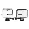 thumbnail image 4 of Action Camera Waterproof Housing Case Touch Screen Cover for Gopro Hero 7 Silver White (Normal), 4 of 8
