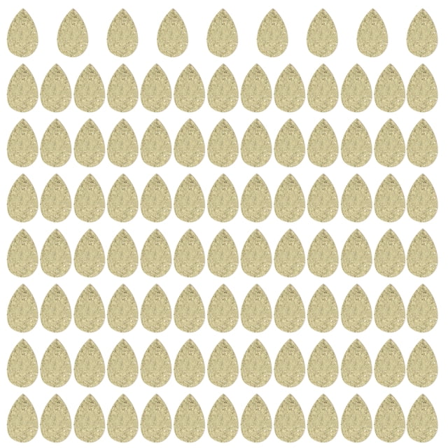 Boucles d'Oreilles 100pcs Pendentif Perforé Boucles d'Oreilles Matériau Forme Goutte Boucle d'Oreille Performance Éprouvée