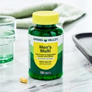 Spring Valley Mens Multi Tablets, 150 Count