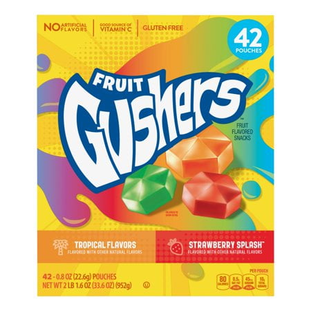 Fruit Gushers Variety Pack (0.8 oz., 42 ct.)