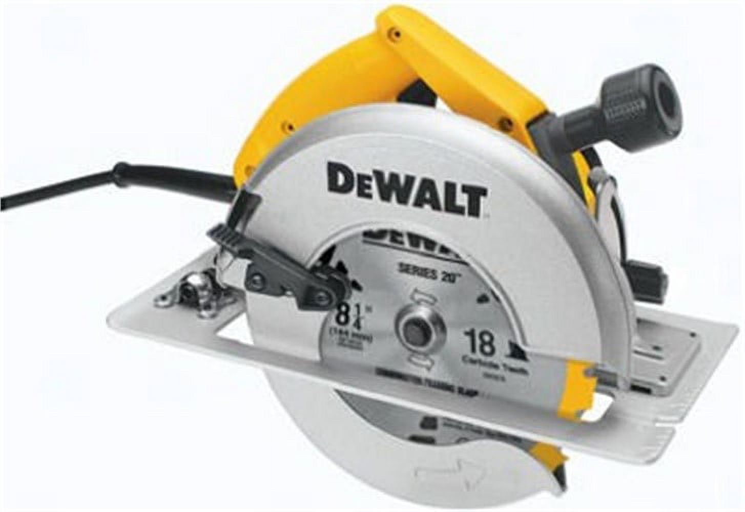 (Price/EACH)DeWalt 384 Rear Pivot Circ Saw 8-1/4" W/Elec Brake - image 2 of 2