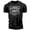 T-Shirt Silver On Black, variant on Gymish No Limits Men’s Workout T-Shirt – Funny Gym Shirt, Lifting Tee, Deadlift Fitness & Bodybuilding Top
