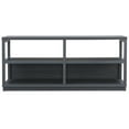 thumbnail image 3 of Evelyn&Zoe Thalia Rectangular TV Stand for TV's up to 60", Charcoal Gray, 3 of 6
