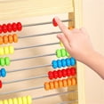 thumbnail image 7 of SSNTSY Educational Abacus Wooden Frame Abacus Standing Abacus Beads Learning Math Toys Wooden Counting Frame for Home Educational Gift, 7 of 7
