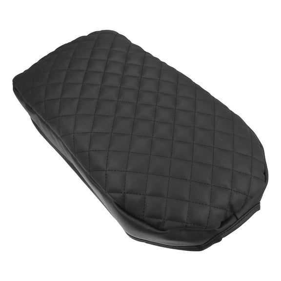 Car Center Console Armrest Cover Protect Cover for Toyota RAV4 2019-2023 Faux Leather, Black