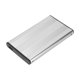 thumbnail image 5 of HDD enclosure 2.5-inch 2TB capacity 480Mbps transfer speed aluminum alloy with USB2.0 transfer for Windows Vista Silver, 5 of 5