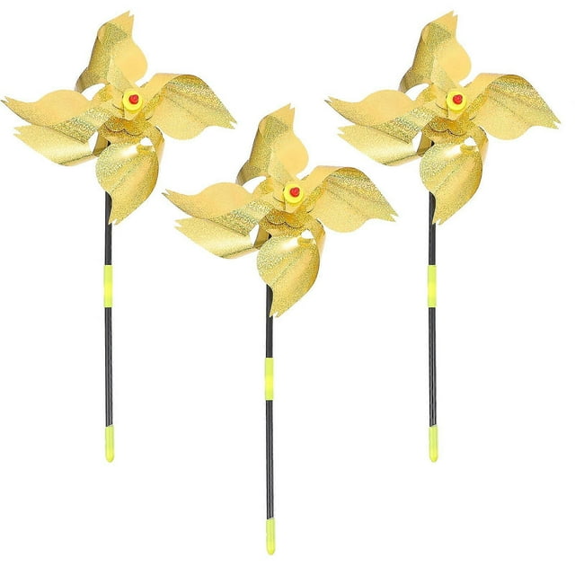 Here's a refined and appealing product description for your **3pcs Colorful Bird Deterrent Windmill Decor**:\n\n \n\n**3pcs Colorful Bird Deterrent