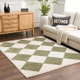 thumbnail image 5 of BoutiqueRugs Arilla Contemporary Area Rug - Machine Washable - Peach, Lime Green - 7'10" x 10', 5 of 9