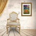 thumbnail image 3 of Engelbrecht, Lisa S. 11x14 Gold Ornate Wood Framed with Double Matting Museum Art Print Titled - Bougainvillea in tropical garden, 3 of 4