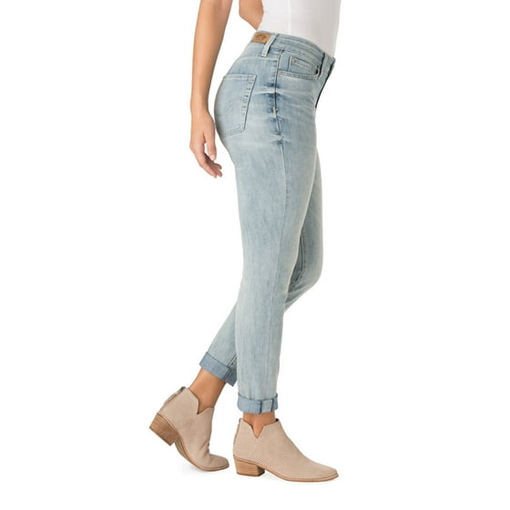 signature levi strauss mid rise slim cuffed