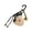 Khaki, variant on Trendy Keychain Purse Charm With Detachable Hook Lightweight And Stylish