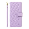 thumbnail image 5 of Crossbody Wallet Case for Samsung Galaxy Z Fold 5, Credit Card Slots Elegant PU Leather Magnetic Closure Shoulder Strap Purse Phone Case Flip Stand Full Body Protection Cover for Women Girls, Purple, 5 of 8