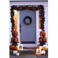 thumbnail image 4 of RECUTMS Artificial Black Garland Hanging Vine Artificial Floral Vines Fall Garland Hanging Flower Fake Rose Vines for Black Burgundy Wedding Halloween Decor (Red Rose), 4 of 8